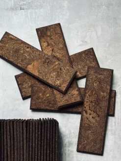 Mursten Brown - Natur pakke med 62 stk