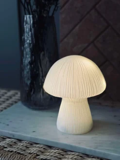 Mushroom Astrid - White 15 cm