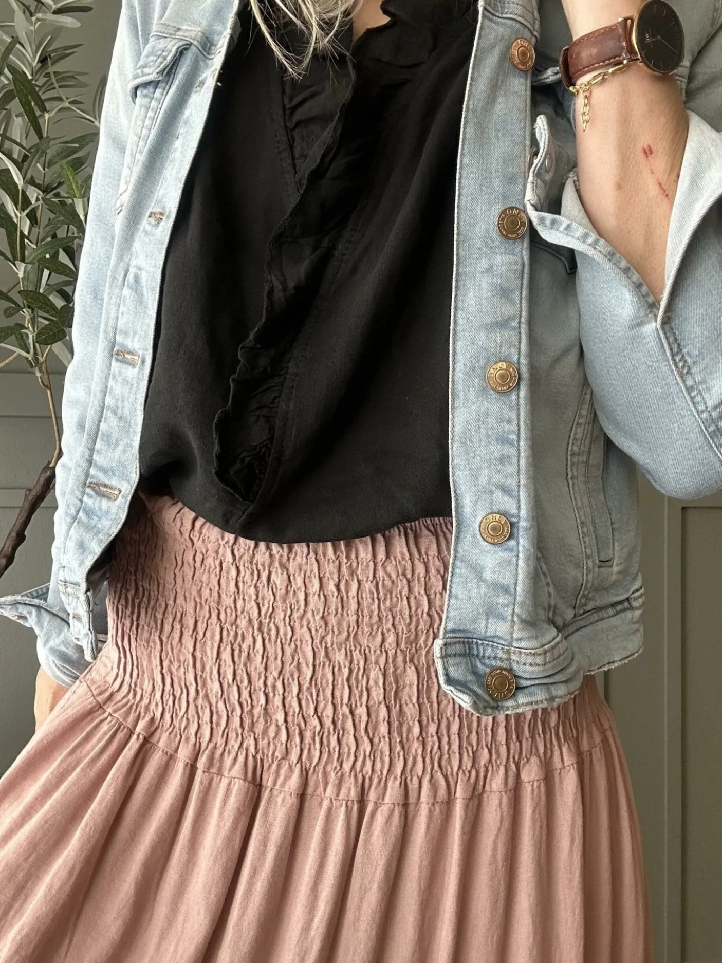 Nederdel – Rosa Blush