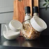 Opbevaringsglas 700ml - Hvid låg