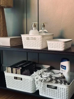 Opbevaringskasse Mille white - Mini