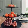 Opsats i sort metal