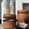 Organiser Leather - Small cognac