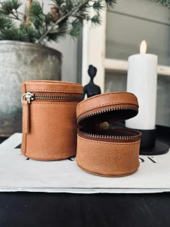 Organiser Leather - Small cognac