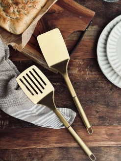 Palet med hul Golden - Rustfrit stål