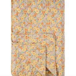 Plaid flower quilt