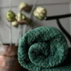 Plaid i Luxus fleece - Grøn