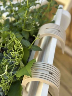 Plantekasse med ophæng – Creme
