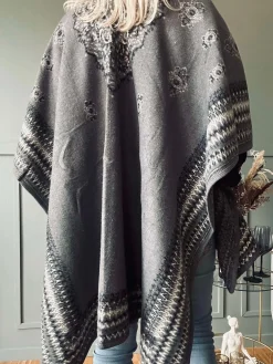Poncho Grey boheme
