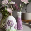 Påskeæg - purple flower