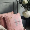 Pude med fyld - Soft pink boheme - Sæt med 2 stk.