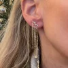 Øreringe Winona forgyldt Sterling Silver