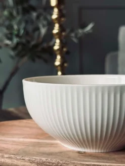 Riflet porcelæn til 4 personer - 16 dele