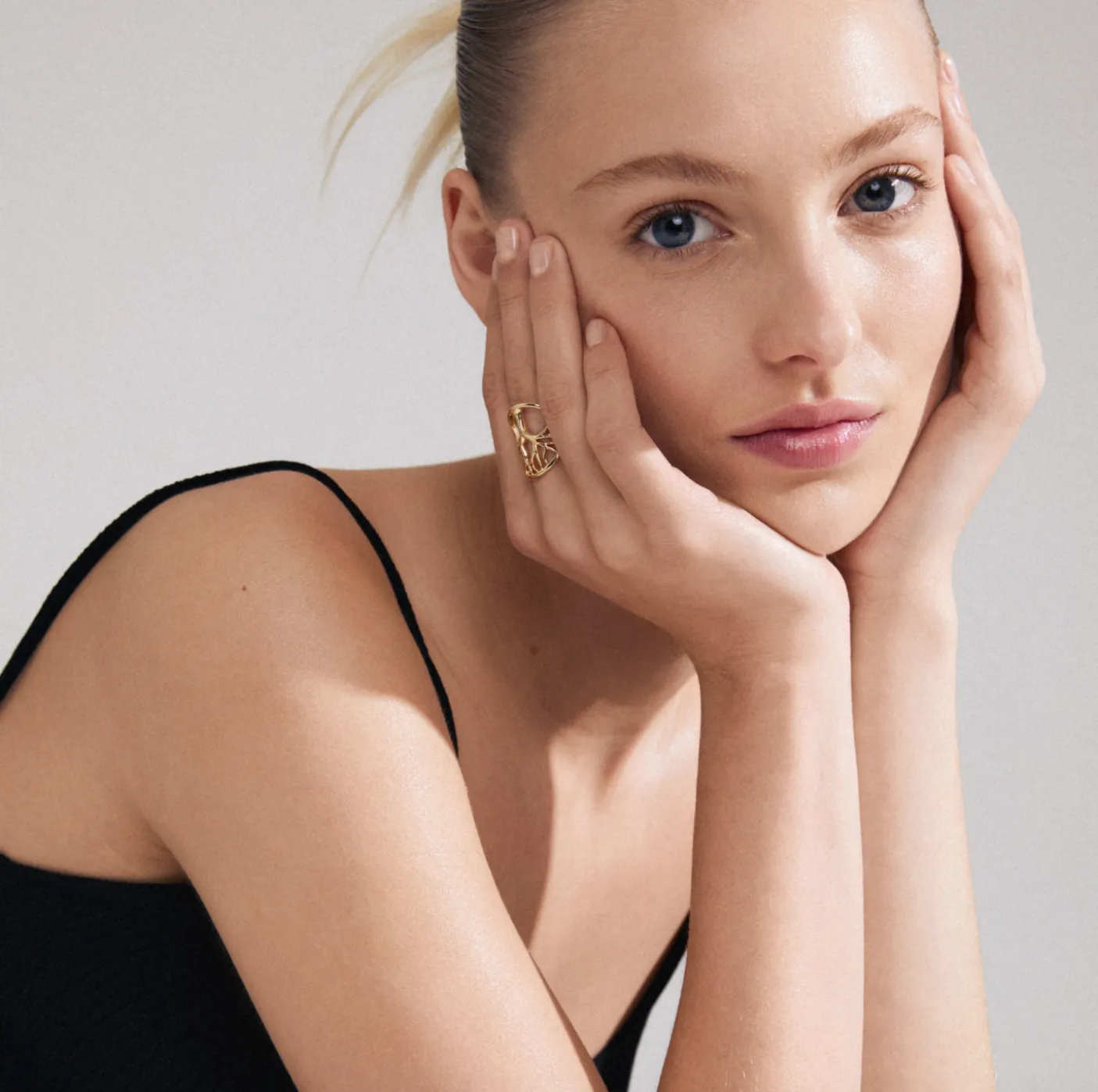 Ring ALIA forgyldt