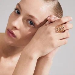Ring ALIA forgyldt