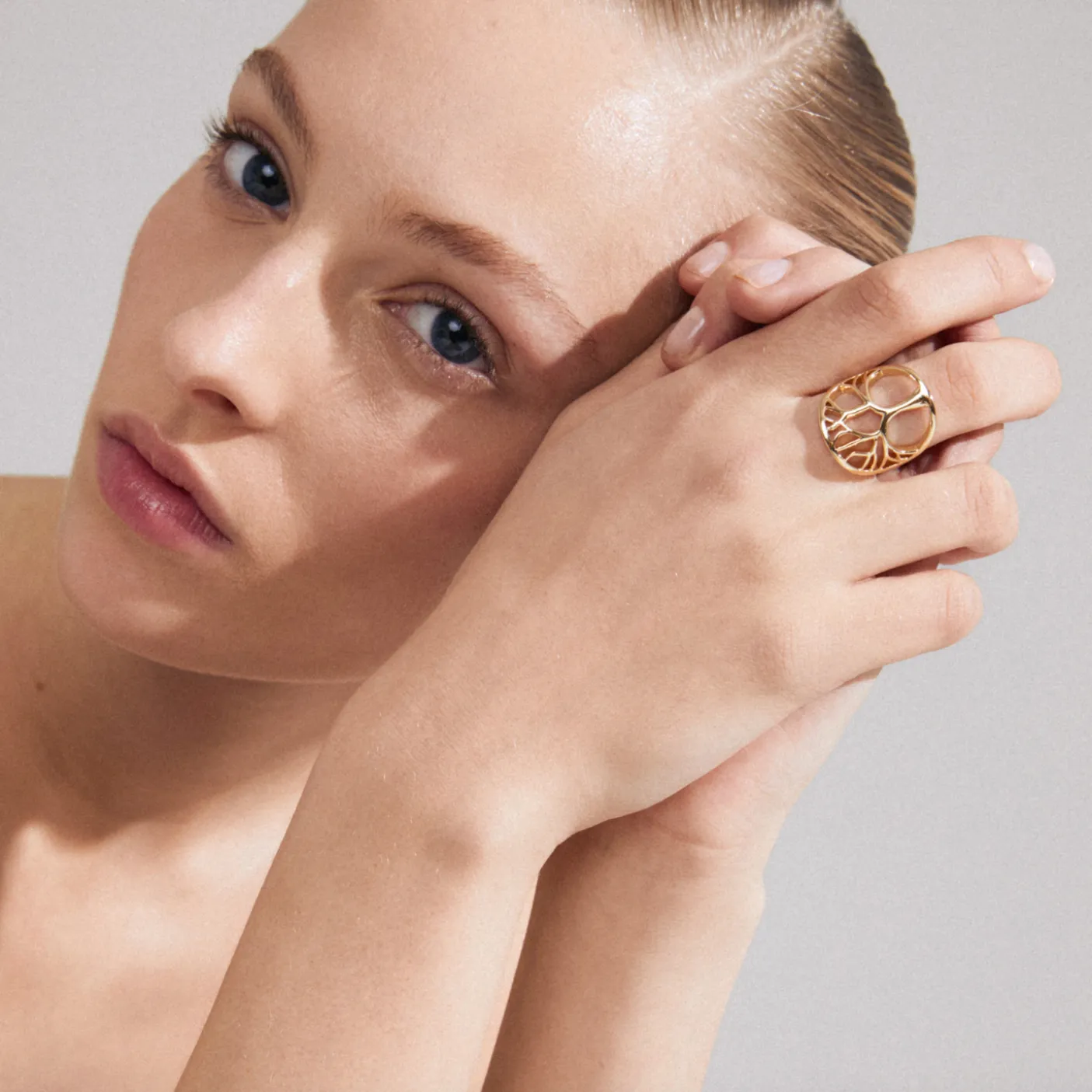 Ring ALIA forgyldt
