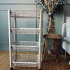 Rullevogn m. 4 kurve - Beige