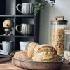 Rundt fad med kant - Rustfrit Stål
