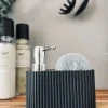 Sæbedispenser SORT med svamp