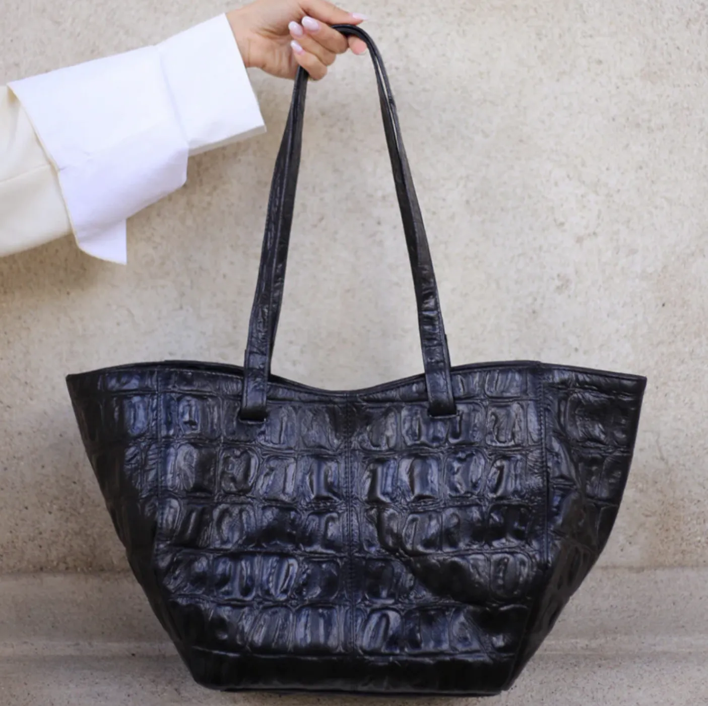 Shopper Croco deluxe
