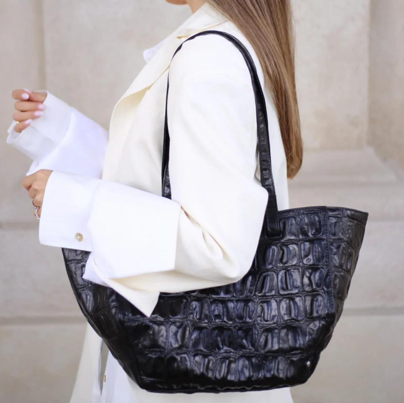 Shopper Croco deluxe