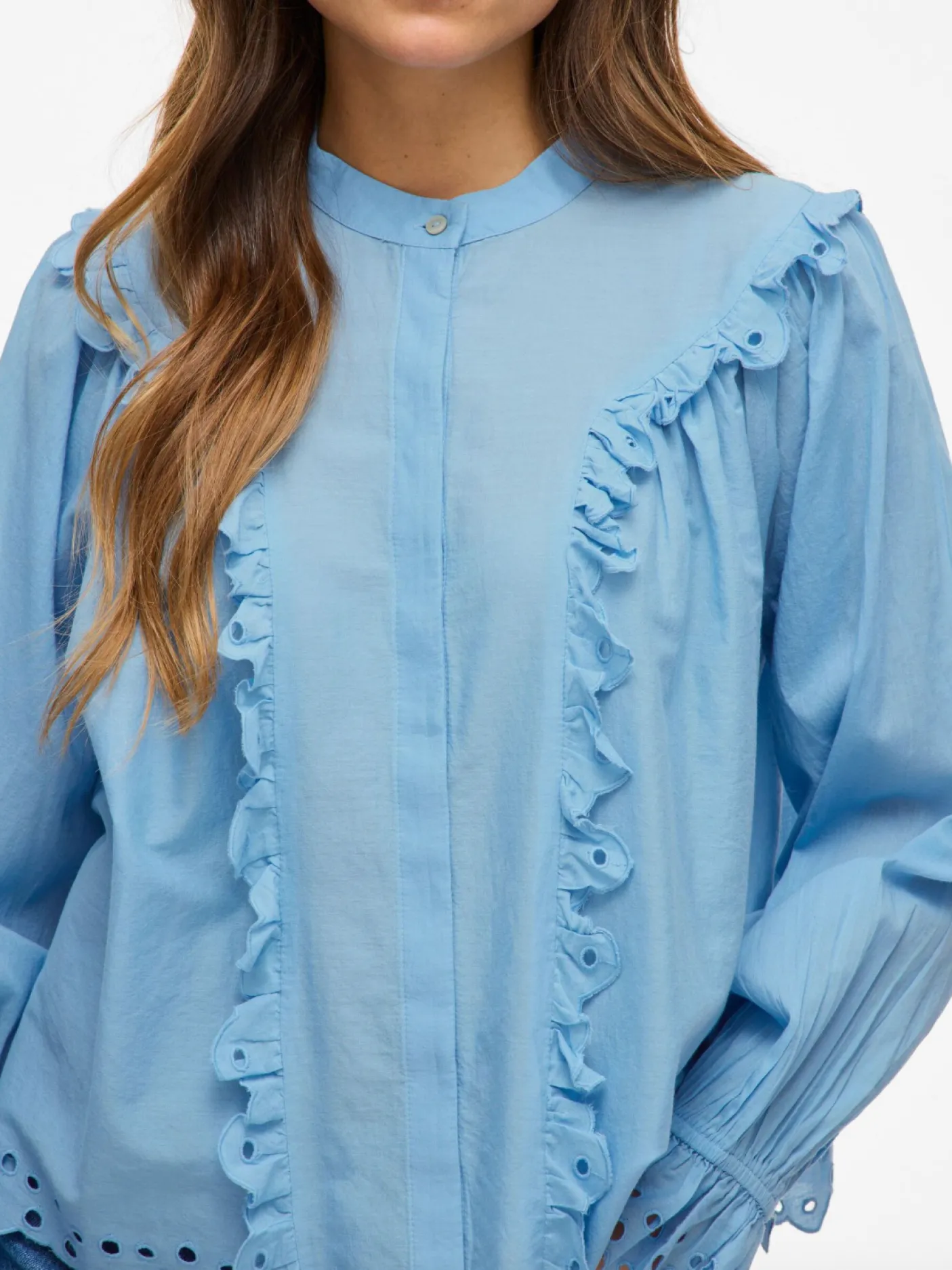 Skjorte Sally blue