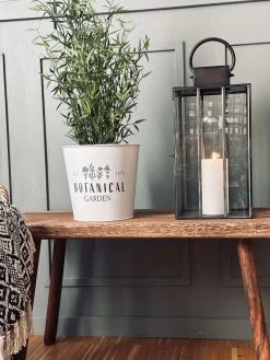 Skjuler til blomster - Hvid