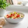 Skål 27cm. Hvid porcelæn