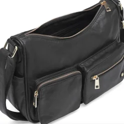 Skuldertaske Sienna - Black gold