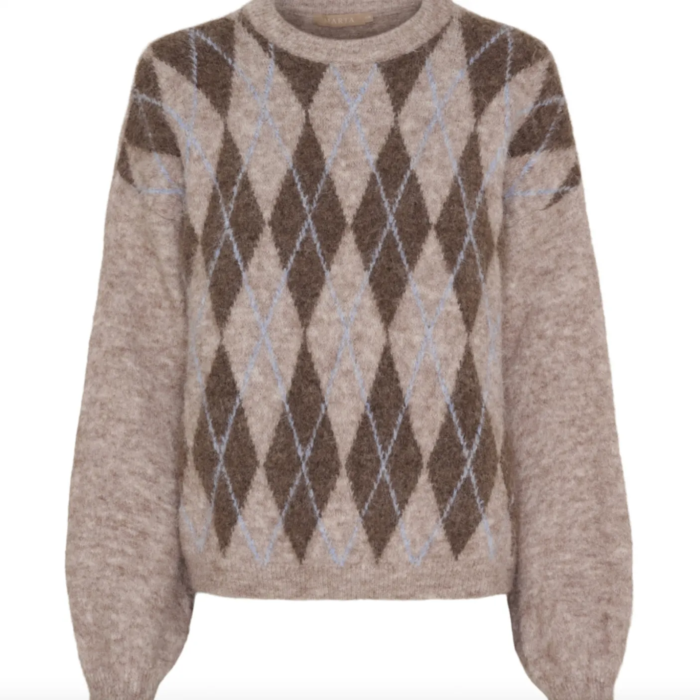 Strik Cora - Beige / blue