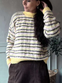 Strik Elvira gul