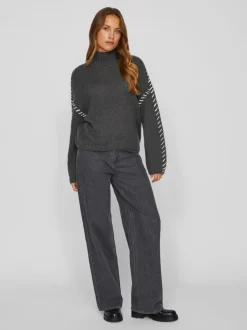 Strik Pullover Grey