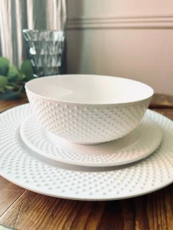 Tallerken 20 cm – White Melamin