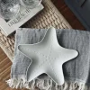 Tallerken melamin - Creme søstjerne
