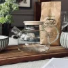 Tekande i glas