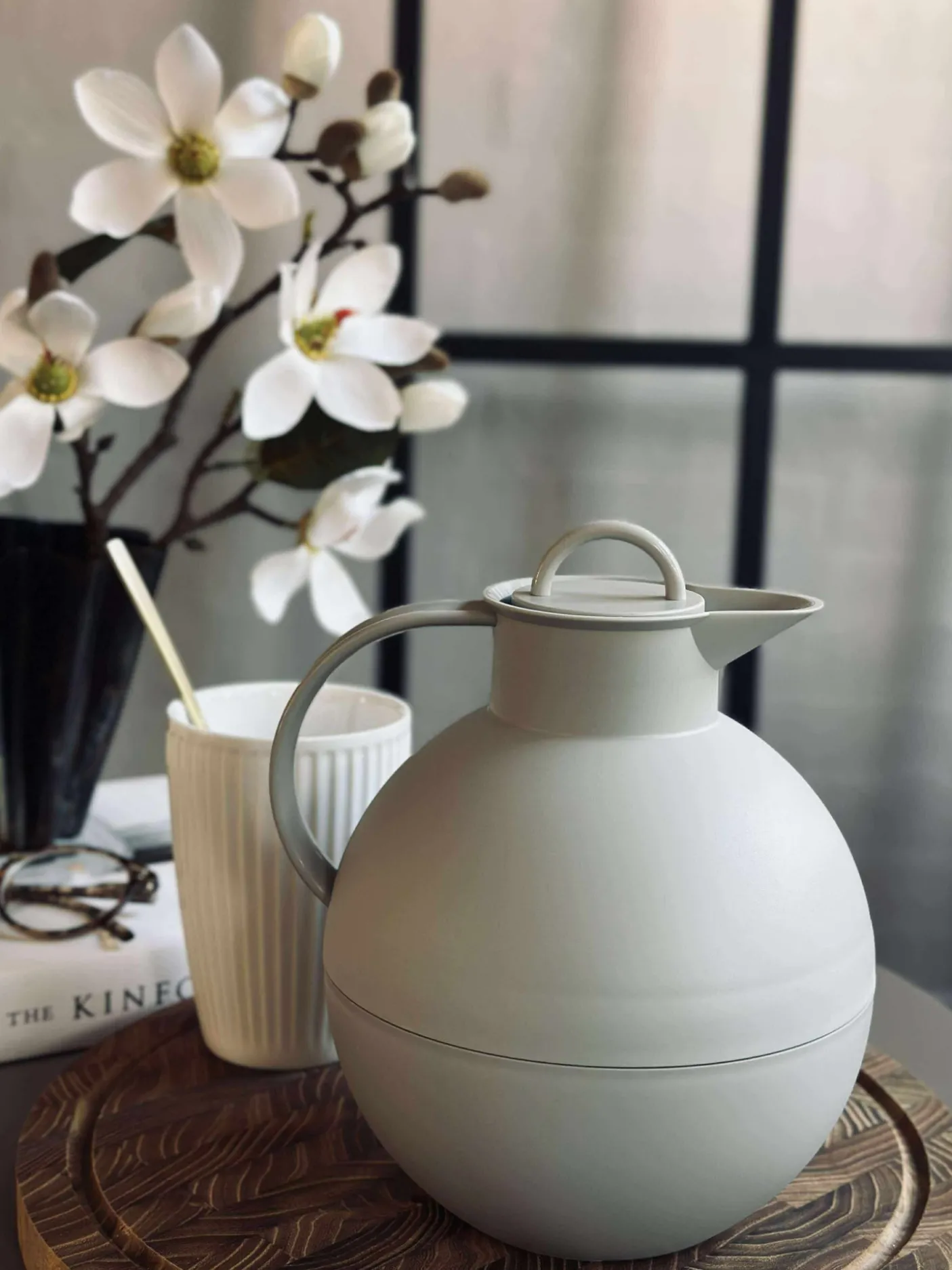 Termokande – Kuglekande - Frost desert grey - 0,94 liter