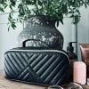 Toilettaske VIAMAJA - Black leather