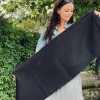 Tørklæde Nora Black small