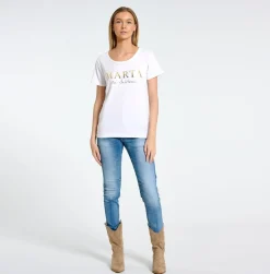 T-shirt Marta White