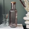 Vandflaske med korkprop – Rose 1 ltr.