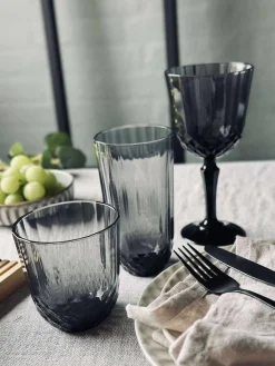 Vandglas Sanna grey 345 ml.