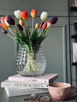 Vase Clear dots