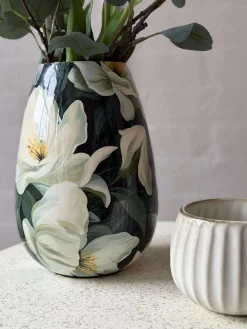 Vase - Flower print 20 cm