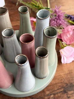Vase Round Raw-mix
