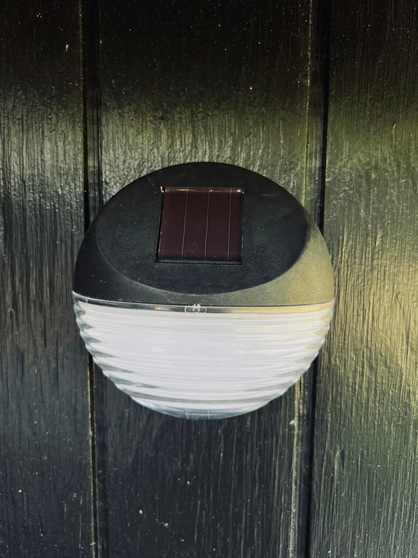 Væglampe med solceller – Sæt med 4 stk