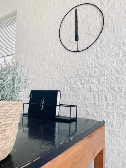 VIAMAJA Cirkel stage – Sort – Ø 44 cm