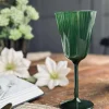 Vinglas Claire 200ml. Grøn - 2 stk.