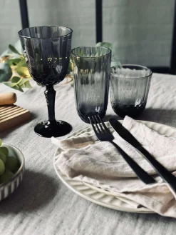Vinglas Sanna grey