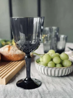 Vinglas Sanna grey
