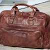 Weekendtaske Raw boheme - Brown